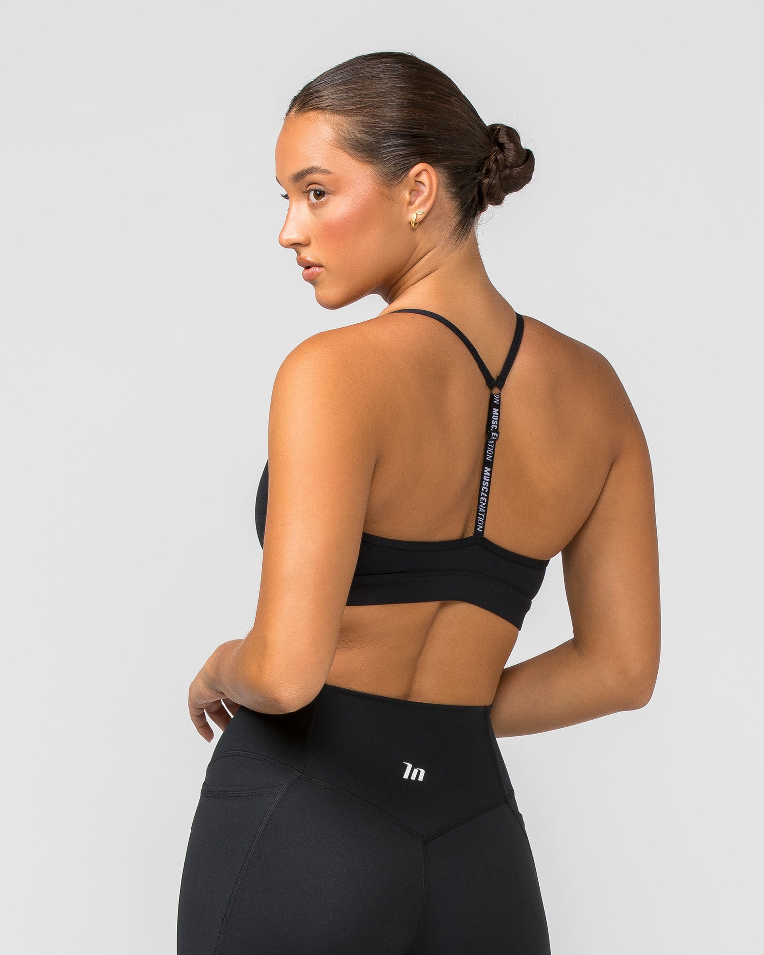 Muscle Nation Sports Bras Switch Bra - Black