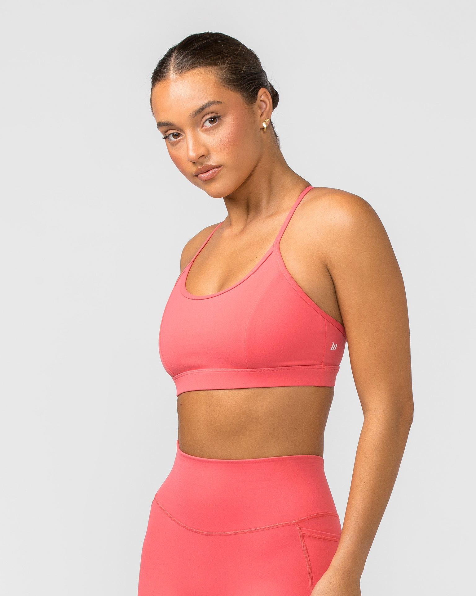 Muscle Nation Sports Bras Switch Bra - Peach Orange