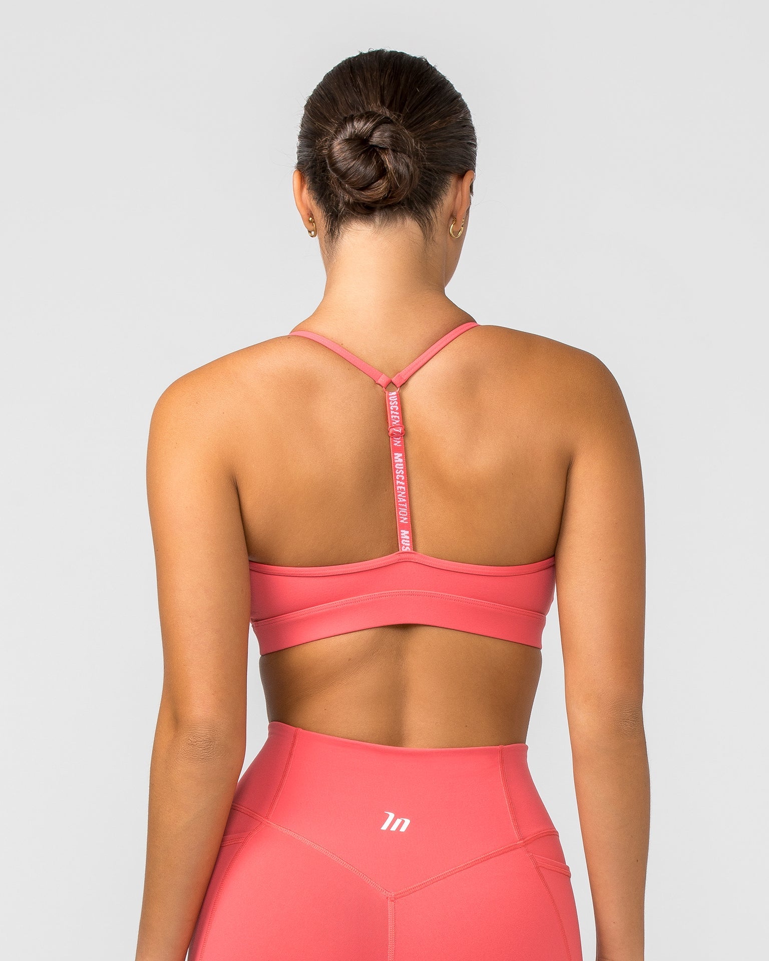 Muscle Nation Sports Bras Switch Bra - Peach Orange