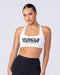 Muscle Nation Sports Bras Traction Bra - White