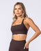 Muscle Nation Sports Bras Ultimate Bra - Cocoa