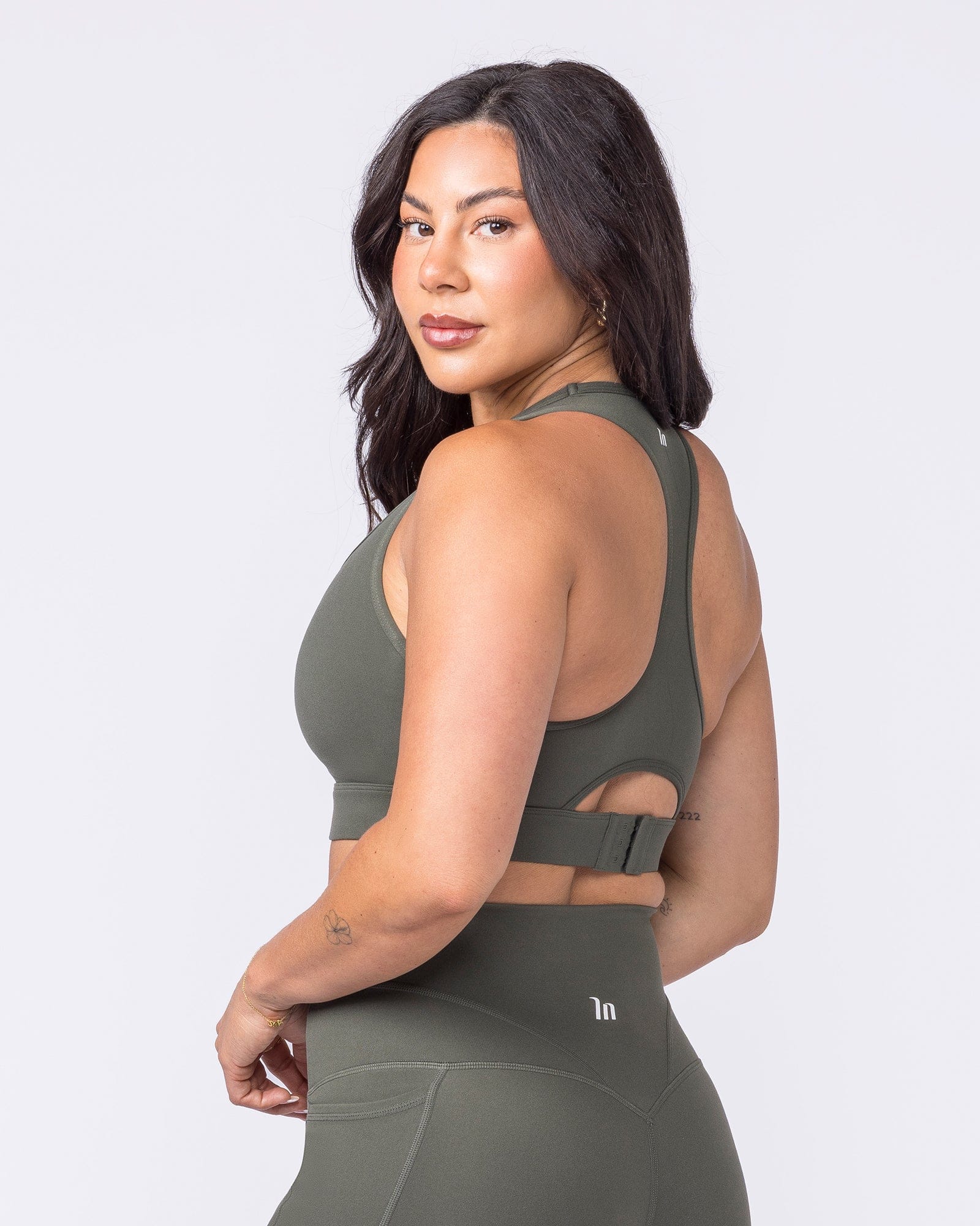 Muscle Nation Sports Bras Unrivalled Moulded Bra - Eucalyptus