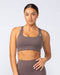 Muscle Nation Sports Bras Unstoppable Bra - Umber