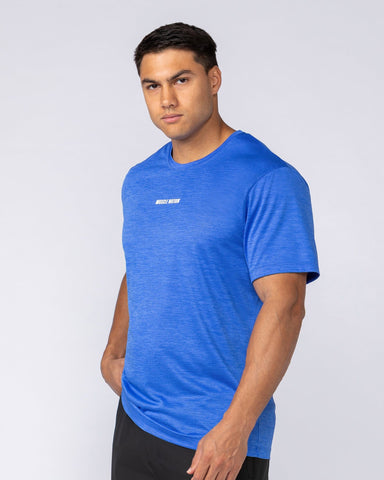 Muscle Nation T-Shirts Aero Active Tee - Power Blue