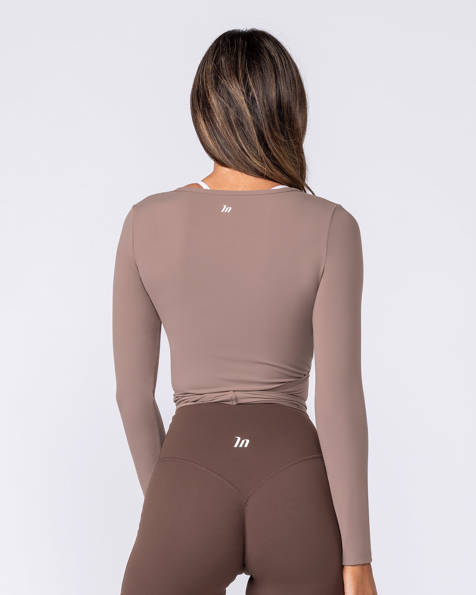 Muscle Nation T-Shirts Bliss Wrap Top - Cookie