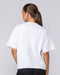 Muscle Nation T-Shirts Boxy Fit Tee - White