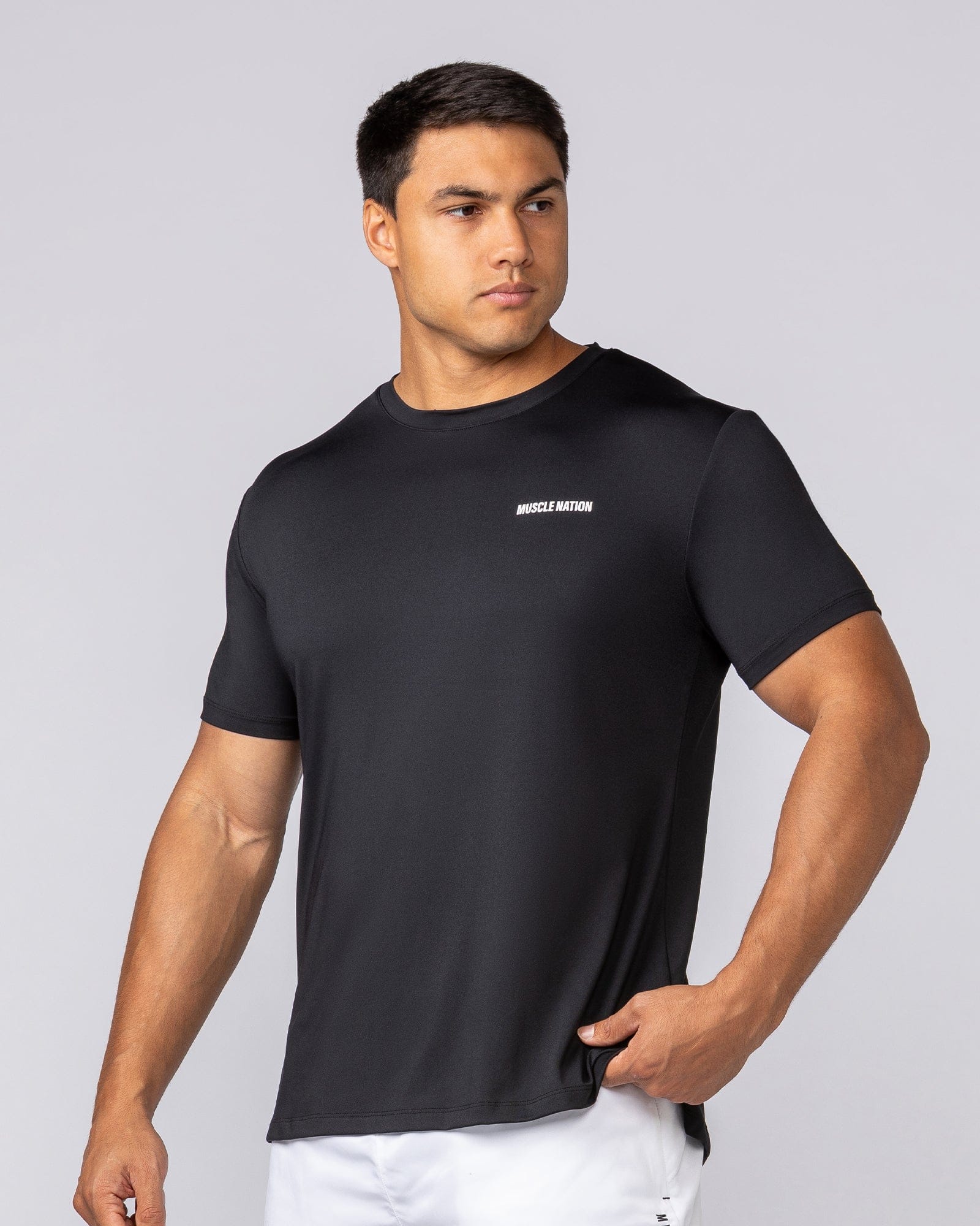 Muscle Nation T-Shirts Climaflex Active Tee - Black