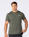 Muscle Nation T-Shirts Climaflex Active Tee - Dark Khaki
