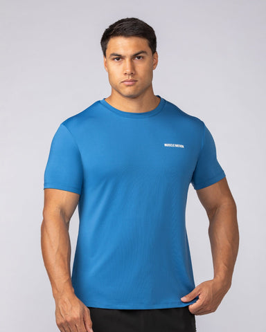 Muscle Nation T-Shirts Climaflex Active Tee - Marine