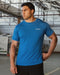 Muscle Nation T-Shirts Climaflex Active Tee - Marine