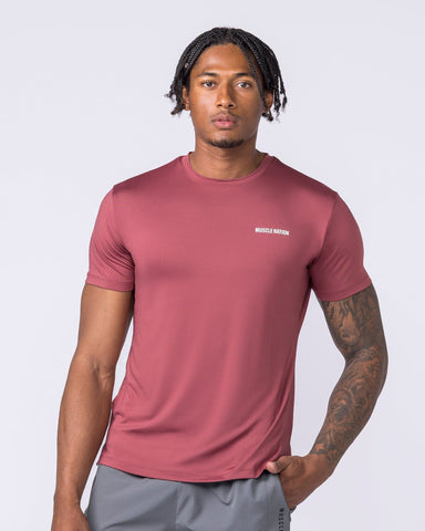 Muscle Nation T-Shirts Climaflex Active Tee - Rust