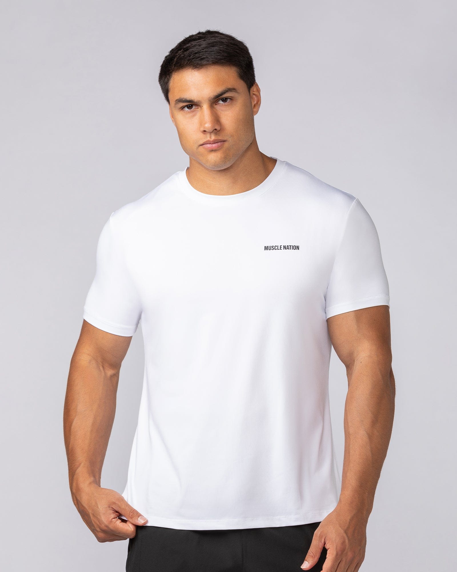 Muscle Nation T-Shirts Climaflex Active Tee - White