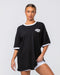 Muscle Nation T-Shirts Coast Oversized Tee - Black