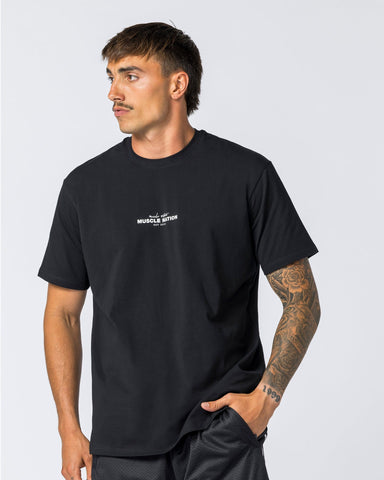 Muscle Nation T-Shirts Condition Tee - Black (Staple)