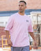 Muscle Nation T-Shirts Creed Oversized Tee - Powder Pink