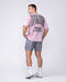 Muscle Nation T-Shirts Creed Oversized Tee - Powder Pink