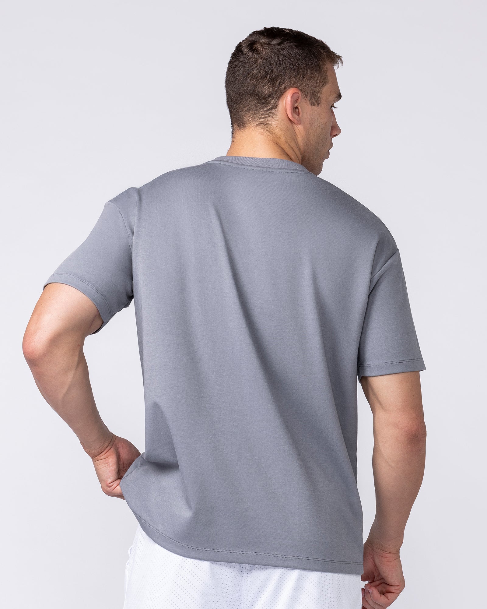 Muscle Nation T-Shirts Daily Regular Fit Tee - Cement