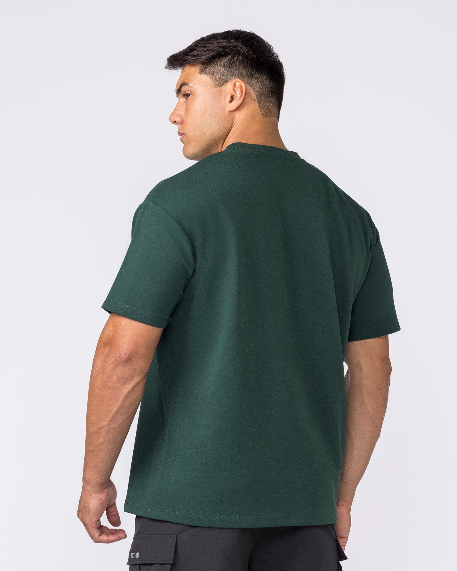 Muscle Nation T-Shirts Daily Regular Fit Tee - Sporting Green