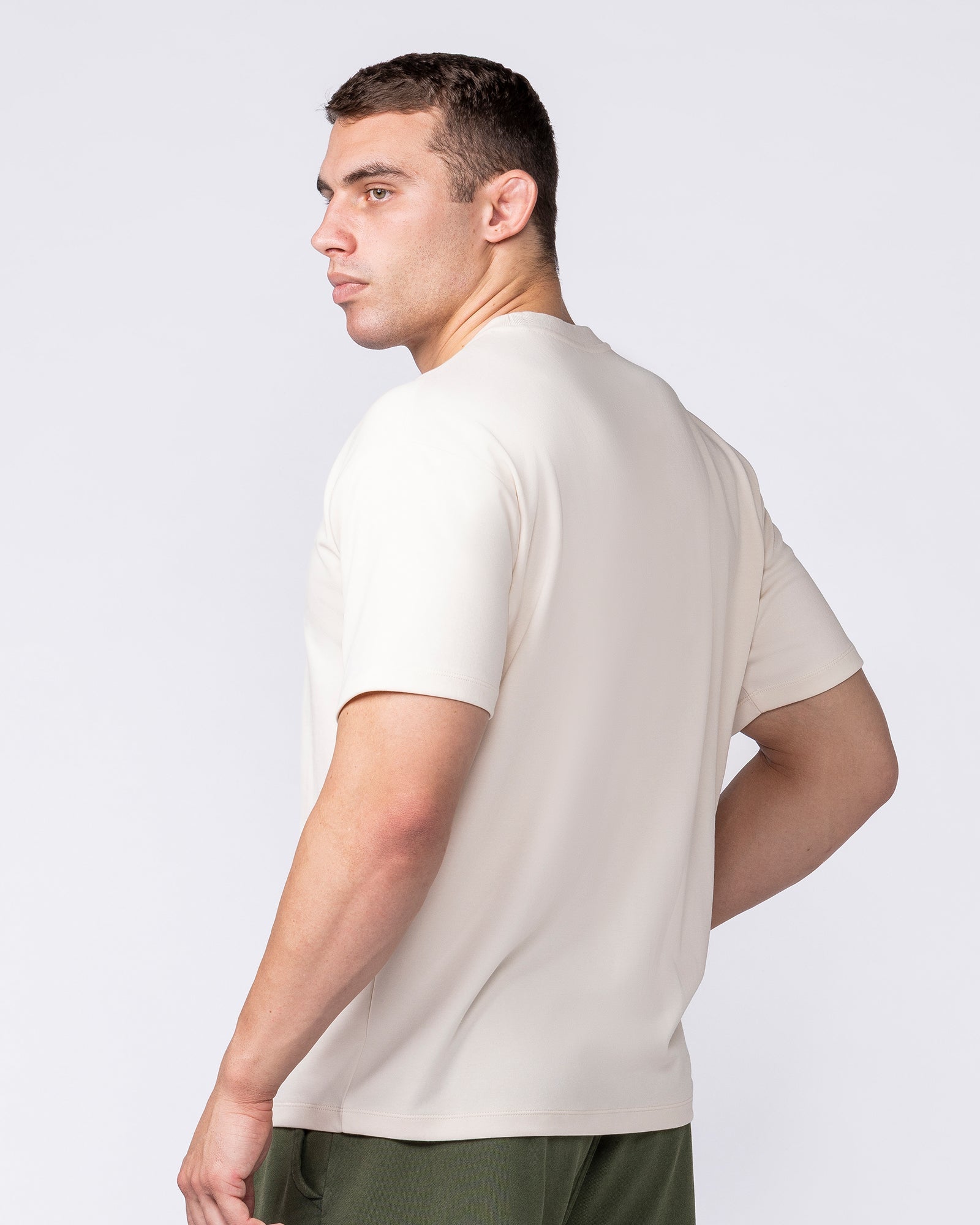 Muscle Nation T-Shirts Daily Regular Fit Tee - Travertine