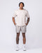 Muscle Nation T-Shirts Essential Regular Fit Tee - Cream