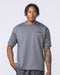 Muscle Nation T-Shirts Essential Regular Fit Tee - Mid Grey