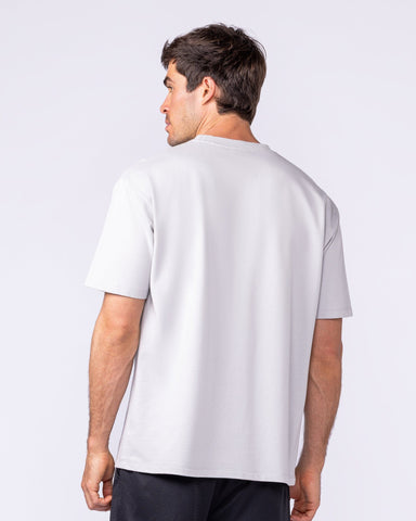 Muscle Nation T-Shirts Essential Regular Fit Tee - Quiet Grey