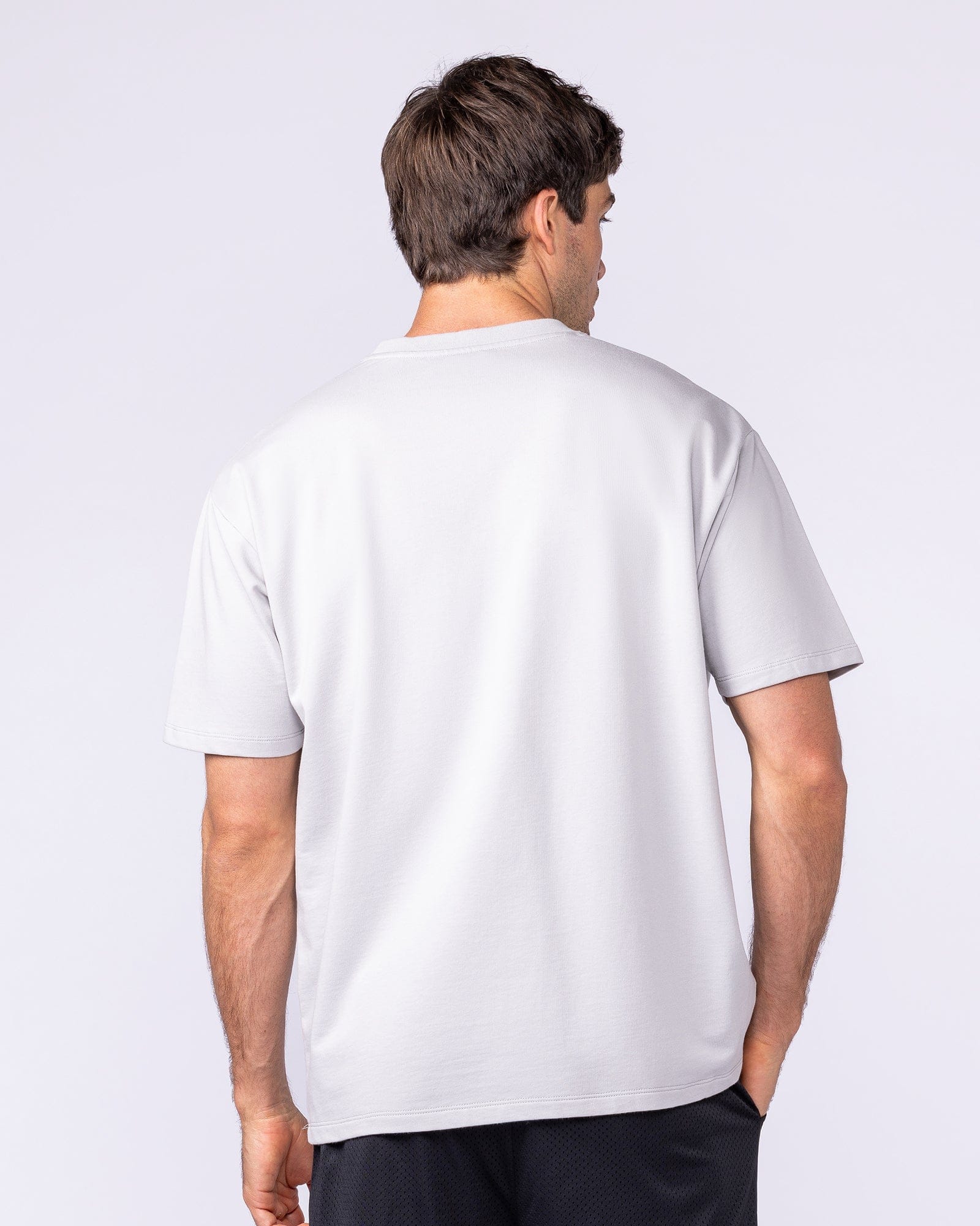 Muscle Nation T-Shirts Essential Regular Fit Tee - Quiet Grey