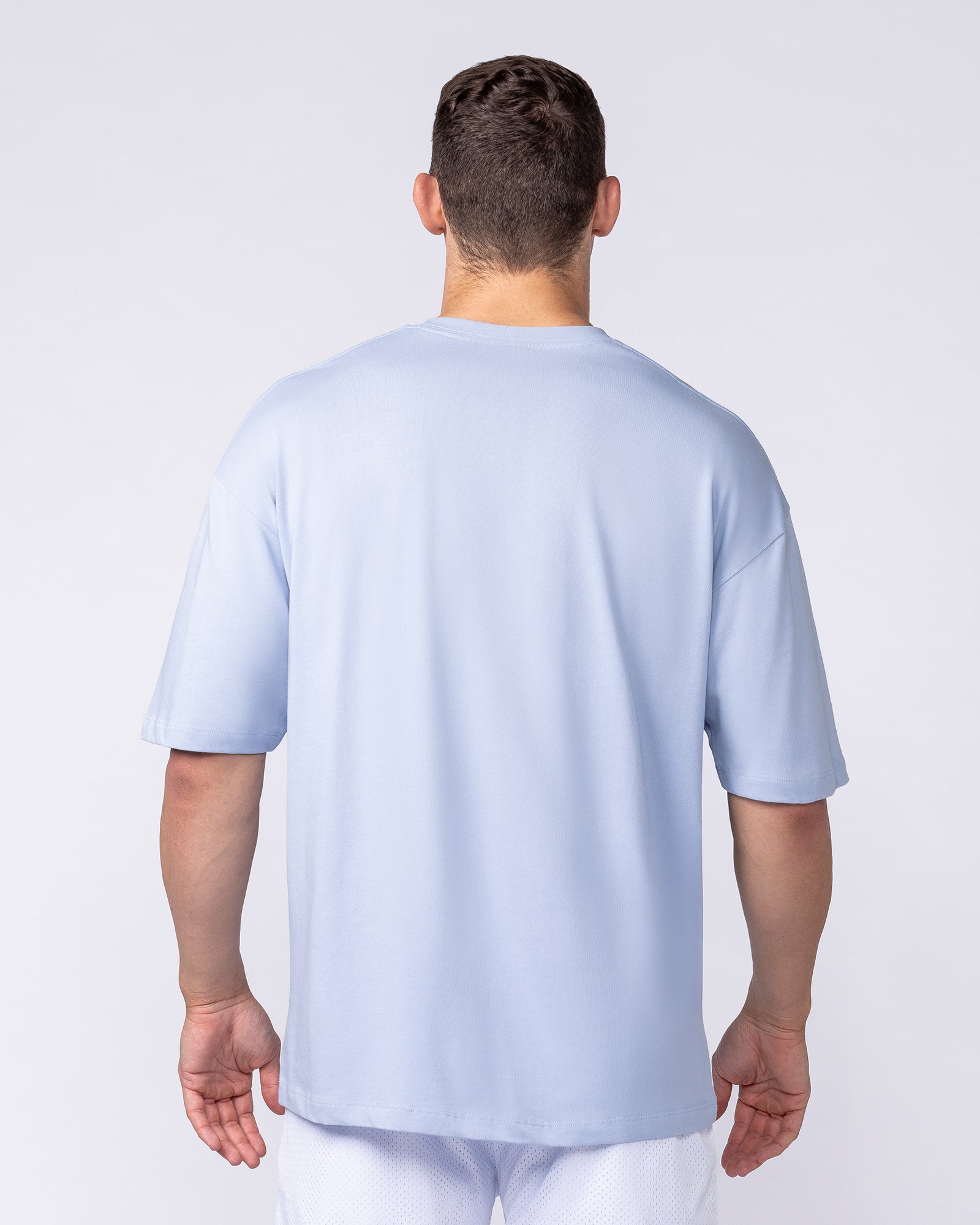 Muscle Nation T-Shirts Fieldhouse Oversized Tee - Aero Blue
