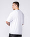 Muscle Nation T-Shirts Fieldhouse Oversized Tee - White