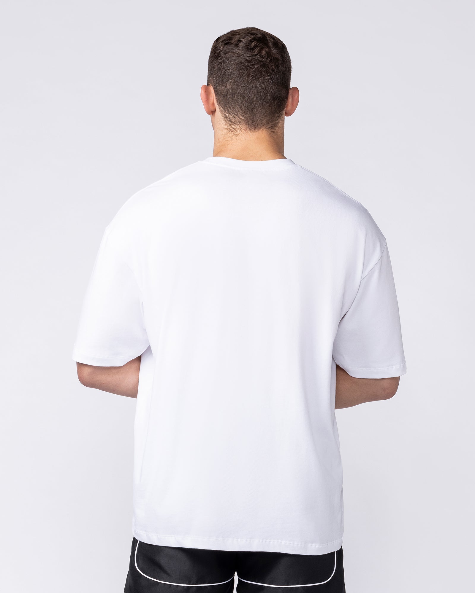 Muscle Nation T-Shirts Fieldhouse Oversized Tee - White