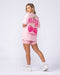 Muscle Nation T-Shirts Fresh And Juicy Oversized Tee - Petal Pink