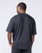 Muscle Nation T-Shirts Gothic Eagle Oversized Tee - Washed Black