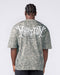 Muscle Nation T-Shirts Gothic Oversized Tee - Washed Tree Camo