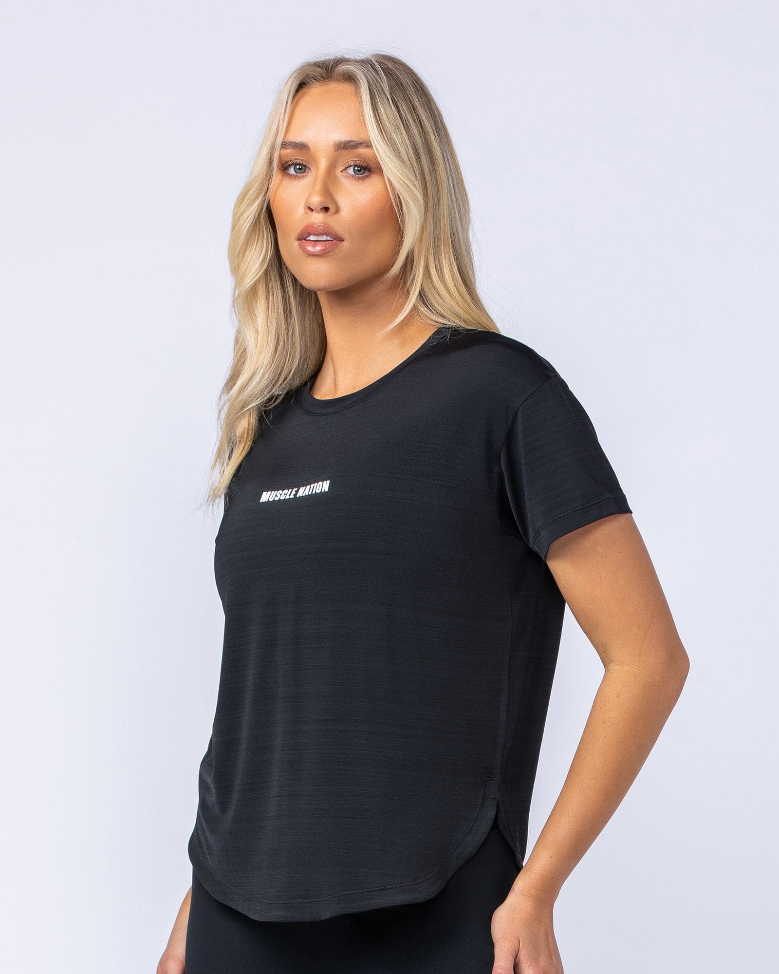 Muscle Nation T-Shirts Ignite Training Tee - Black (Original Logo)