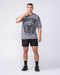 Muscle Nation T-Shirts Iron Skull Oversized Tee - Washed Tornado