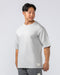 Muscle Nation T-Shirts Lee Lem Boxy Loopback Tee - Ice Grey