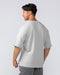 Muscle Nation T-Shirts Lee Lem Boxy Loopback Tee - Ice Grey