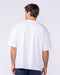 Muscle Nation T-Shirts Mens Running Club Oversized Tee - Snow Grey Marl