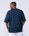 Muscle Nation T-Shirts MN Varsity Oversized Tee - Navy