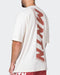 Muscle Nation T-Shirts MNTN Oversized Tee - Travertine