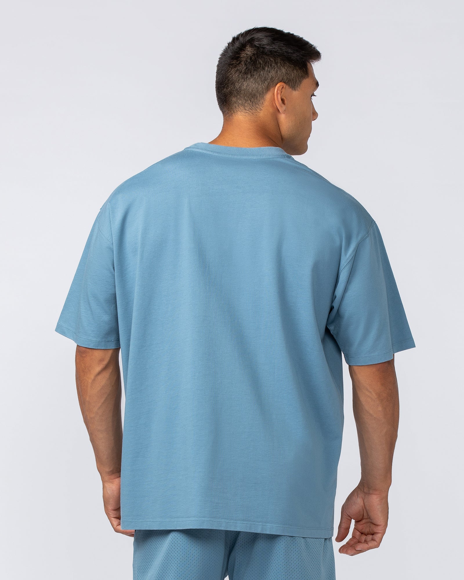 Muscle Nation T-Shirts Oversized Pocket Pump Cover - Pale Thunder