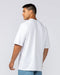 Muscle Nation T-Shirts Oversized Pocket Pump Cover - White