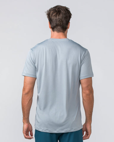 Muscle Nation T-Shirts Relaxed Active Tee - Light Jet Grey