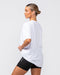 Muscle Nation T-Shirts Relaxed Rib Training Tee - White