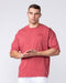 Muscle Nation T-Shirts Relic Oversized Tee - Washed Cherry