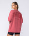 Muscle Nation T-Shirts Relic Oversized Tee - Washed Cherry