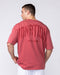 Muscle Nation T-Shirts Relic Oversized Tee - Washed Cherry