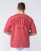 Muscle Nation T-Shirts Relic Oversized Tee - Washed Cherry