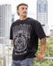 Muscle Nation T-Shirts Spartan Oversized Tee - Black