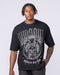 Muscle Nation T-Shirts Spartan Oversized Tee - Black